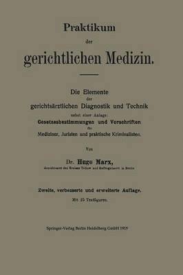 Praktikum der gerichtlichen Medizin 1