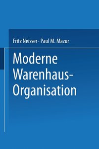bokomslag Moderne Warenhaus-Organisation