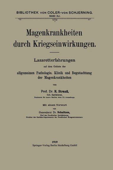 bokomslag Magenkrankheiten durch Kriegseinwirkungen