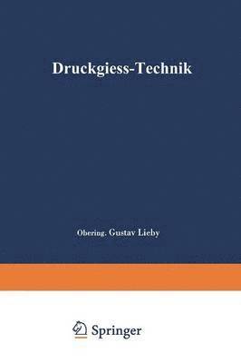 bokomslag Druckgieß-Technik
