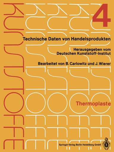 bokomslag Thermoplaste