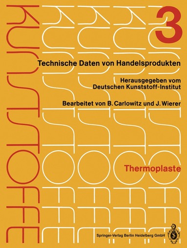 bokomslag Thermoplaste