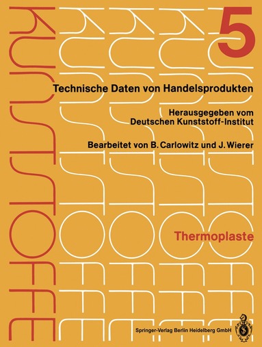 bokomslag Thermoplaste