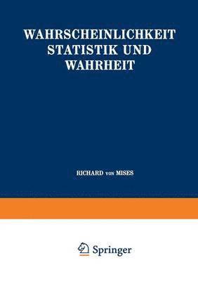 bokomslag Wahrscheinlichkeit Statistik und Wahrheit