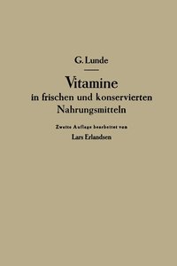 bokomslag Vitamine in frischen und konservierten Nahrungsmitteln