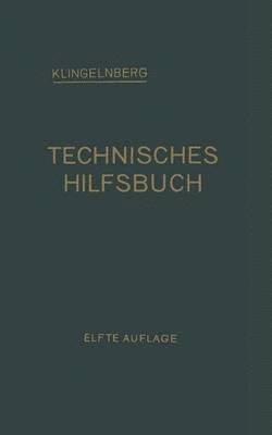 bokomslag Klingelnberg Technisches Hilfsbuch