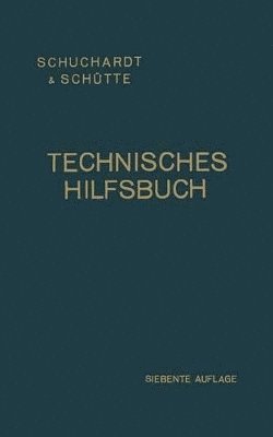 bokomslag Technisches Hilfsbuch