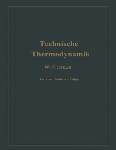 bokomslag Technische Thermodynamik