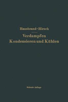 bokomslag Verdampfen Kondensieren und Khlen