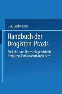 bokomslag Handbuch der Drogisten-Praxis