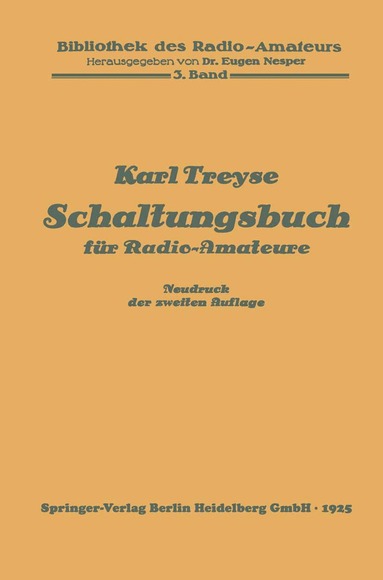 Karl Treyse - Schaltungsbuch für Radio-Amateure, Häftad