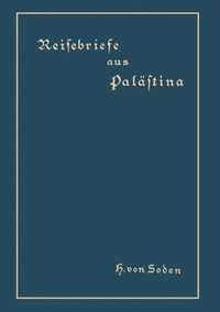 bokomslag Reisebriefe aus Palästina