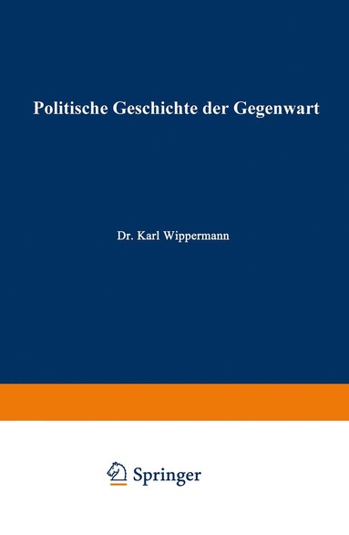 bokomslag Politische Geschichte der Gegenwart