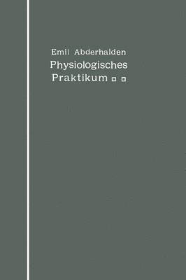 bokomslag Physiologisches Praktikum