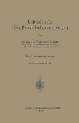 bokomslag Leitfaden für Gießereilaboratorien