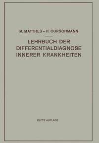 bokomslag Lehrbuch der Differentialdiagnose Innerer Krankheiten