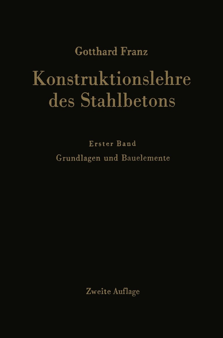 Konstruktionslehre des Stahlbetons