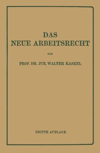 bokomslag Das Neue Arbeitsrecht