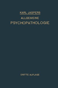 bokomslag Allgemeine Psychopathologie