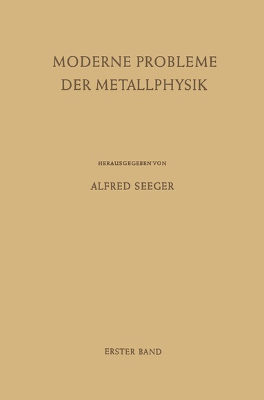 bokomslag Fehlstellen, Plastizitat, Strahlenschadigung und Elektronentheorie