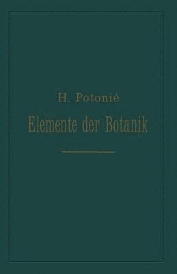 bokomslag Elemente der Botanik