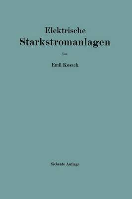 Elektrische Starkstromanlagen