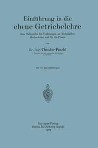 bokomslag Einfhrung in die ebene Getriebelehre