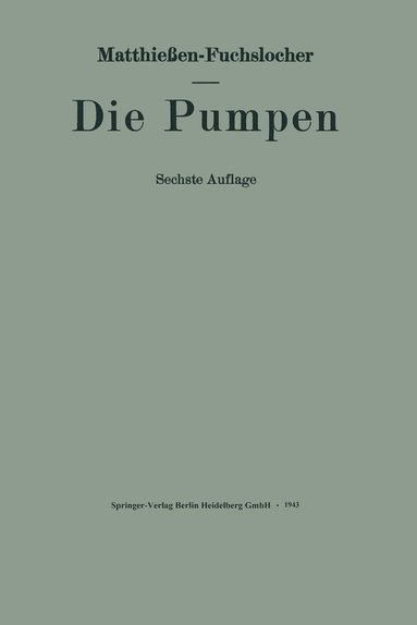 bokomslag Die Pumpen