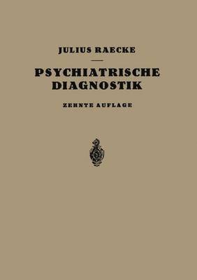 Grundriss der Psychiatrischen Diagnostik 1