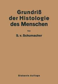 bokomslag Grundriss der Histologie des Menschen