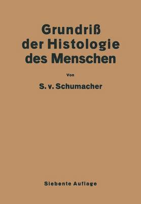 Grundriss der Histologie des Menschen 1