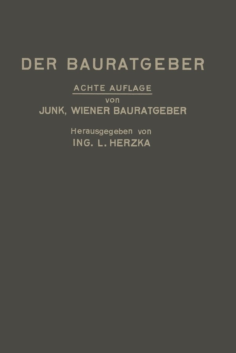 Der Bauratgeber 1