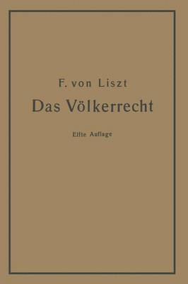bokomslag Das Völkerrecht