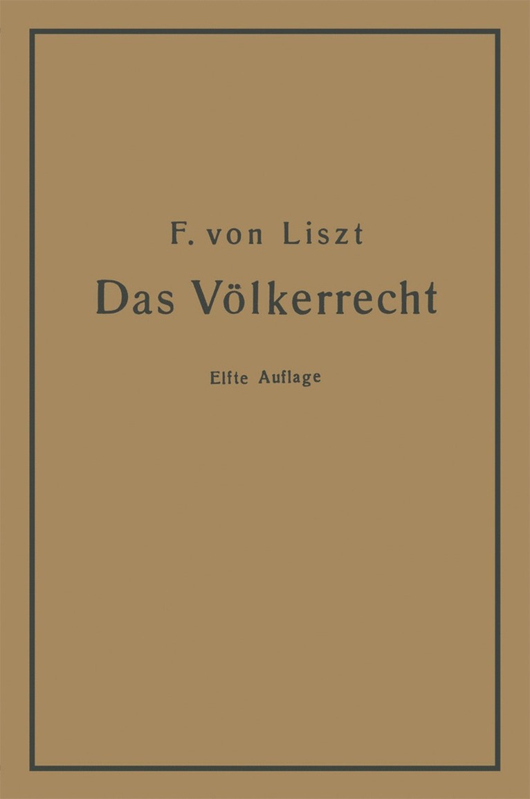 Das Völkerrecht