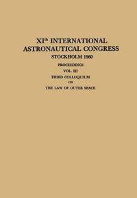 bokomslag XIth International Astronautical Congress Stockholm 1960 / XI. Internationaler Astronautischer Kongress / XIe Congres International D'Astronautique