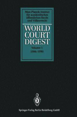 bokomslag World Court Digest