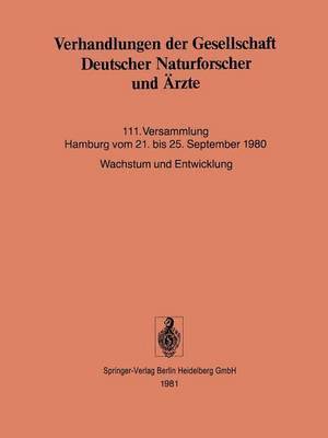 bokomslag Verhandlungen der Gesellschaft Deutscher Naturforscher und rzte