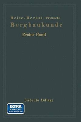 bokomslag Lehrbuch der Bergbaukunde