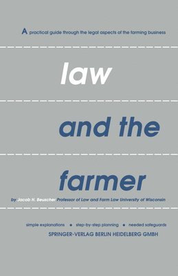 bokomslag Law and the farmer