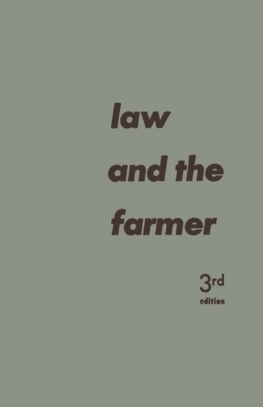 bokomslag Law and the Farmer