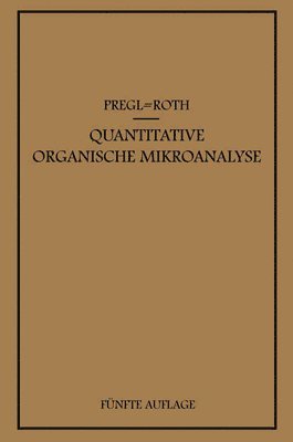 Quantitative Organische Mikroanalyse