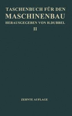 bokomslag Taschenbuch fr den Maschinenbau