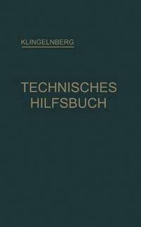 bokomslag Klingelnberg Technisches Hilfsbuch