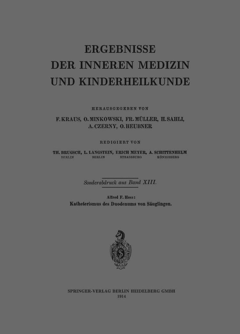 Katheterismus des Duodenums von Säuglingen