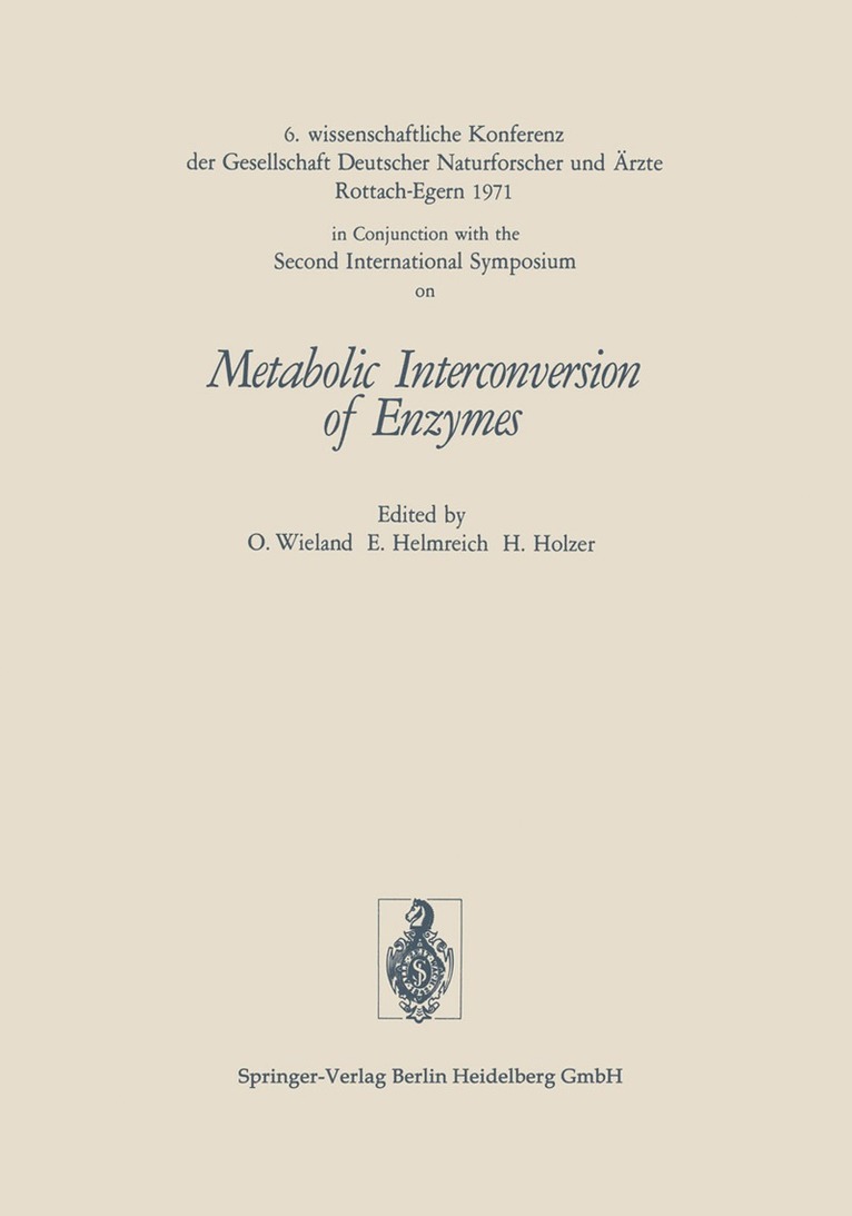 Metabolic Interconversion of Enzymes 1