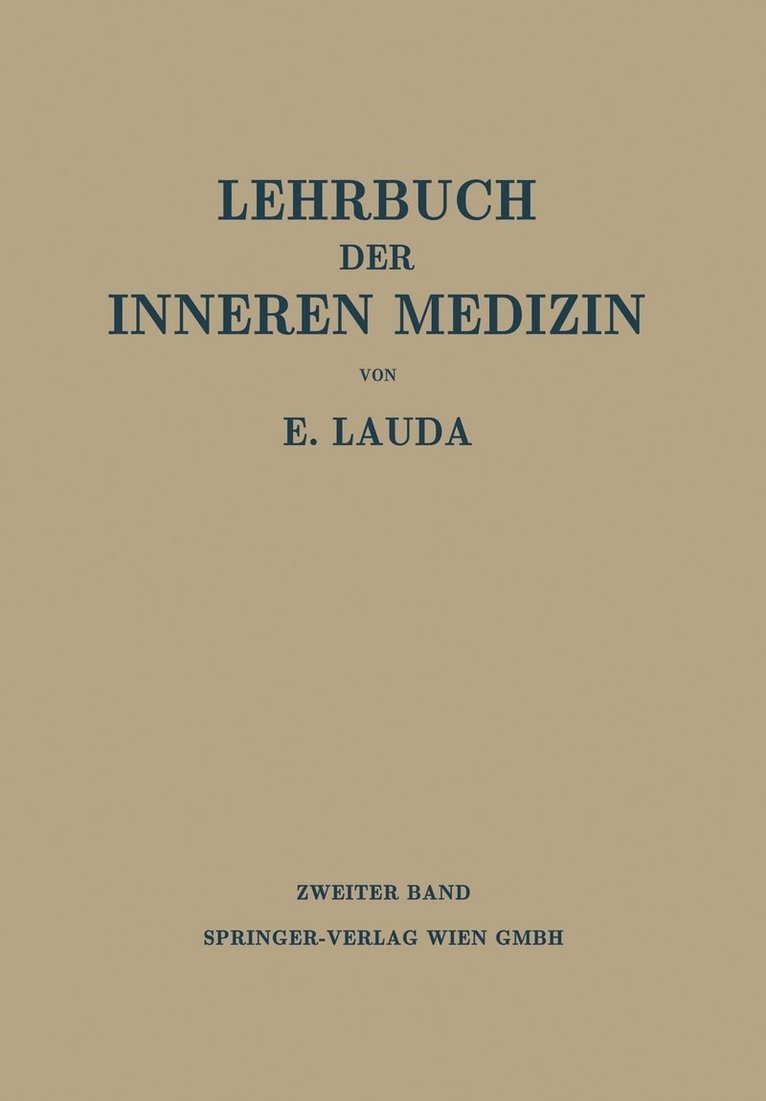 Die Krankheiten der Verdauungsorgane. Die Blutkrankheiten 1