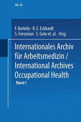 Internationales Archiv fr Arbeitsmedizin / International Archives of Occupational Health 1