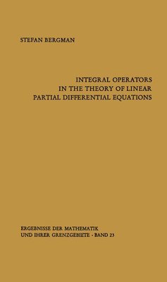 Integral Operators in the Theory of Linear Partial Differential Equations 1