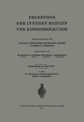 Die Beeinflussung der Darmmotilitt durch Abfhr- und Stopfmittel 1