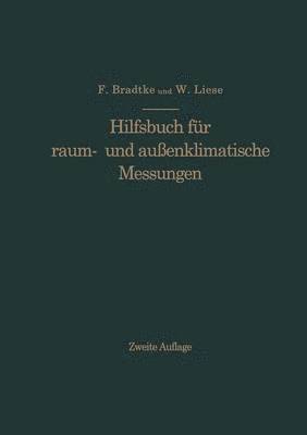 Hilfsbuch fr raum- und auenklimatische Messungen 1